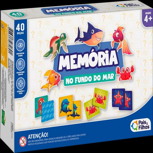 NO FUNDO DO MAR - SUPER JOGOS MEMORIA