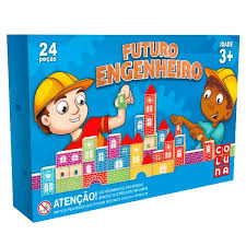 FUTURO ENGENHEIRO 24 PECAS - MADEIRA