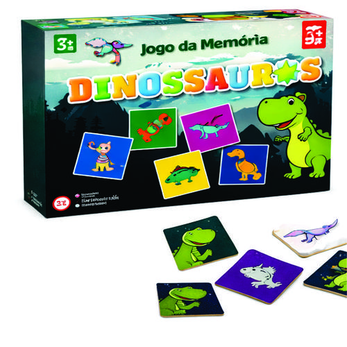 MEMORIA DINOSSAUROS 54 PCS