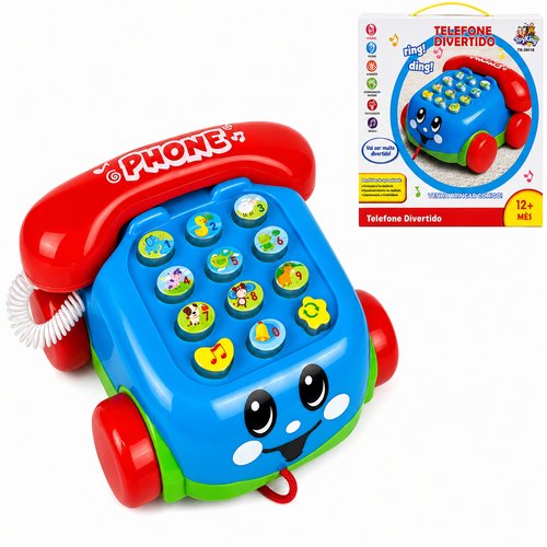 BRINQUEDO TELEFONE MUSICAL TKAB6188
