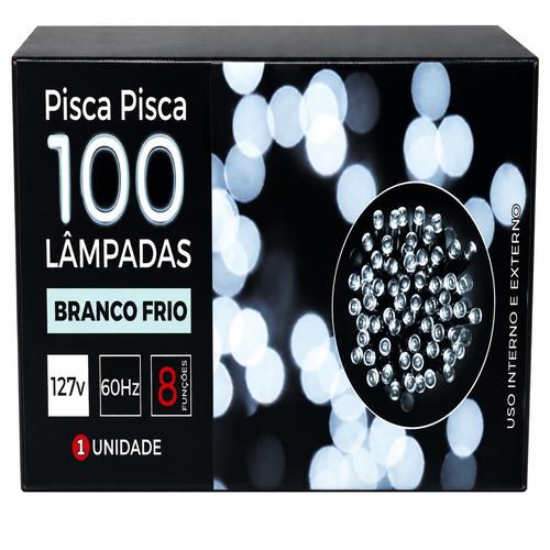 PISCA-PISCA 100 LAMPADAS LED BR FIO