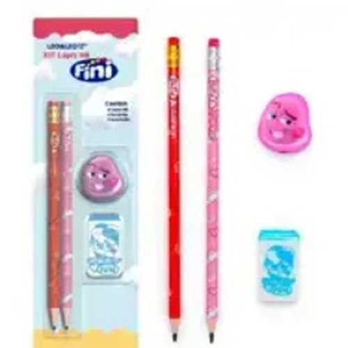 KIT LAPIS HB FINI 2 LAPIS/APONTADO