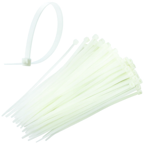 ABRACADEIRA BRANCA C/100 3X150MM