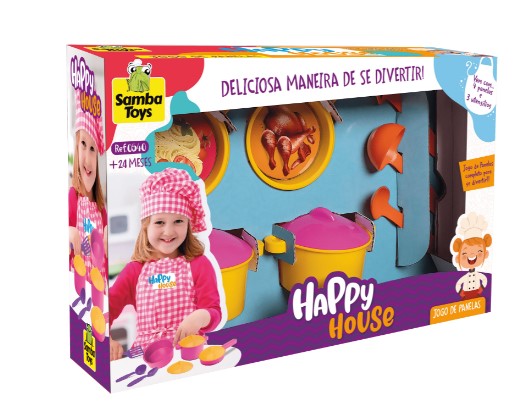 HAPPY HOUSE  JOGO DE PANELAS